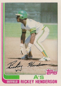 Aug. 2, 1982 – Rickey Henderson steals his 100th base of the